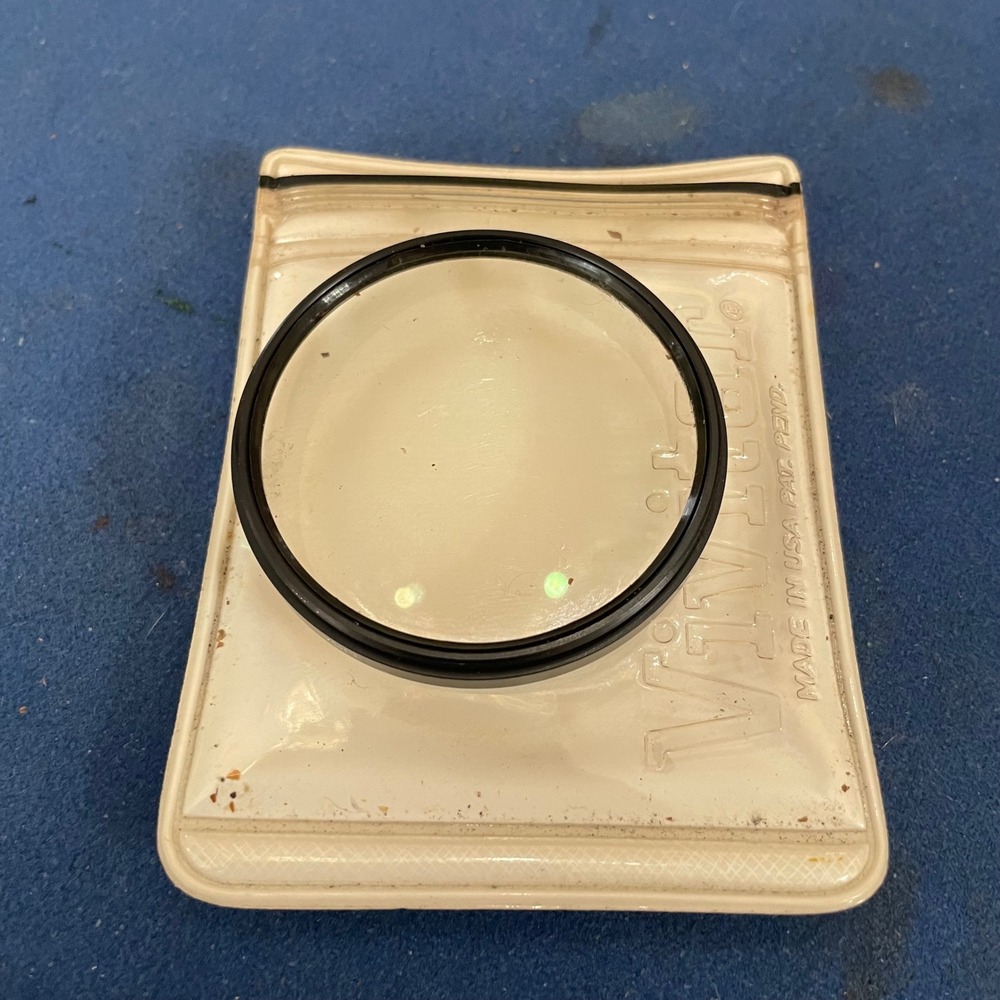 Vivitar VMC UV-HAZE 55mm Camera Lens Filter Made in USA Black Ring